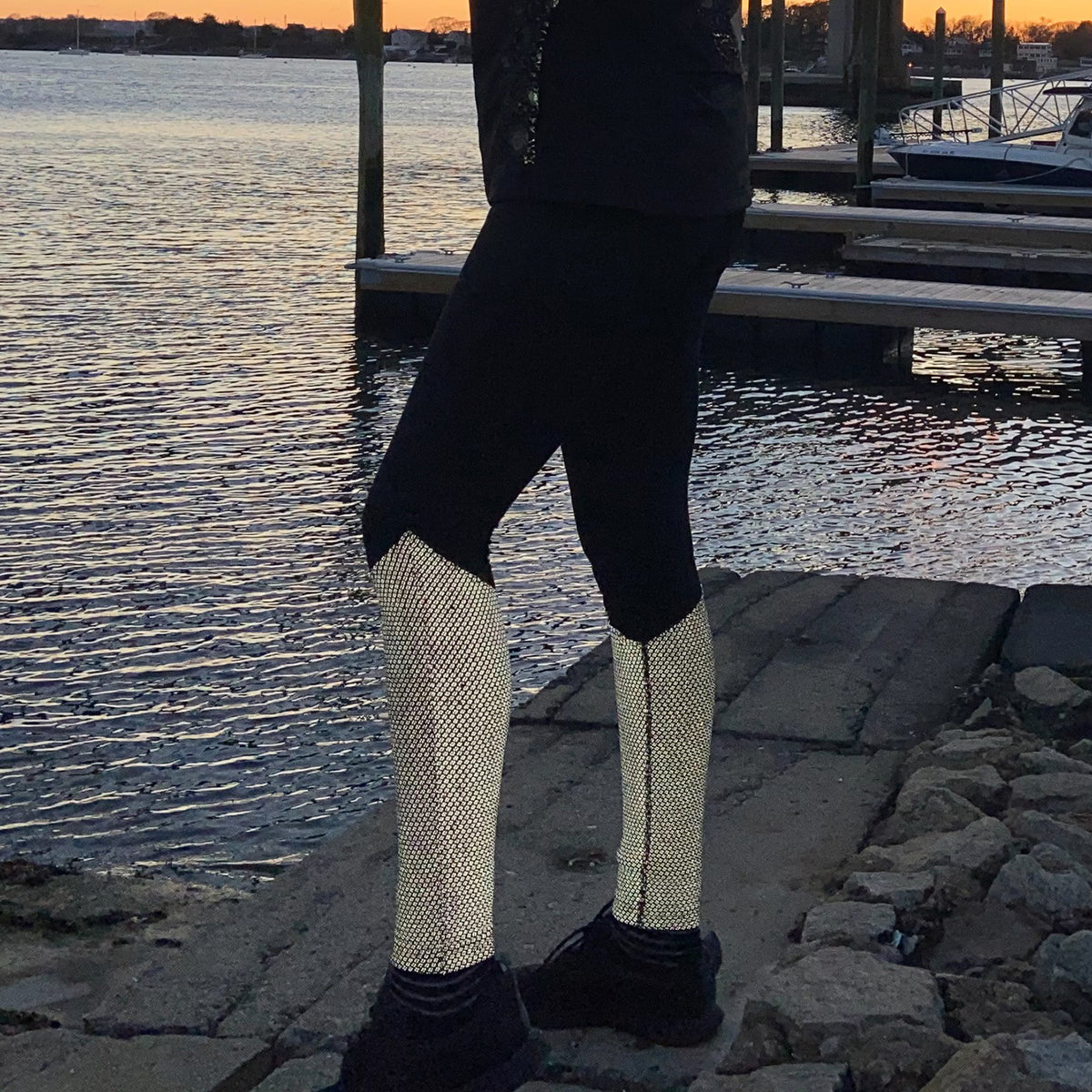 Women's Reflective WindBrite Pant in Black
