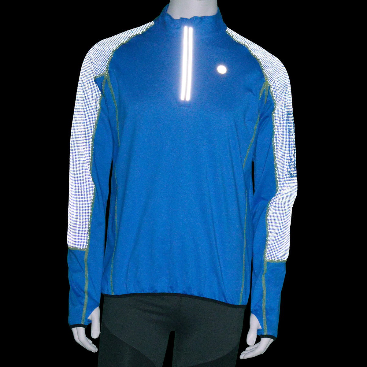 Early Riser Reflective Men's Pullover in Hawaiian Blue