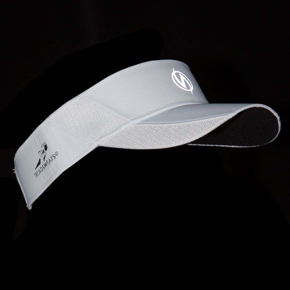 Reflective UltraVisor in White Firenz