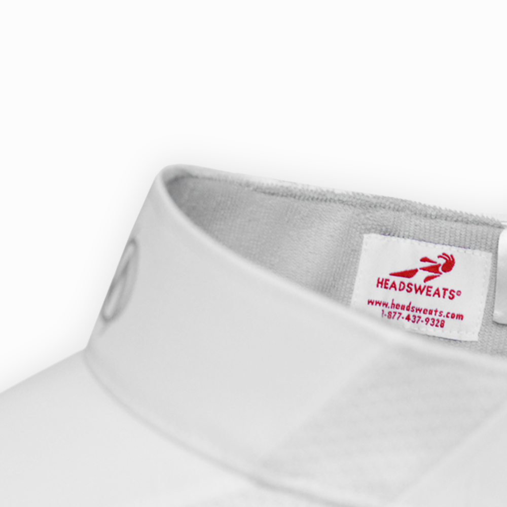 Reflective UltraVisor in White Firenz