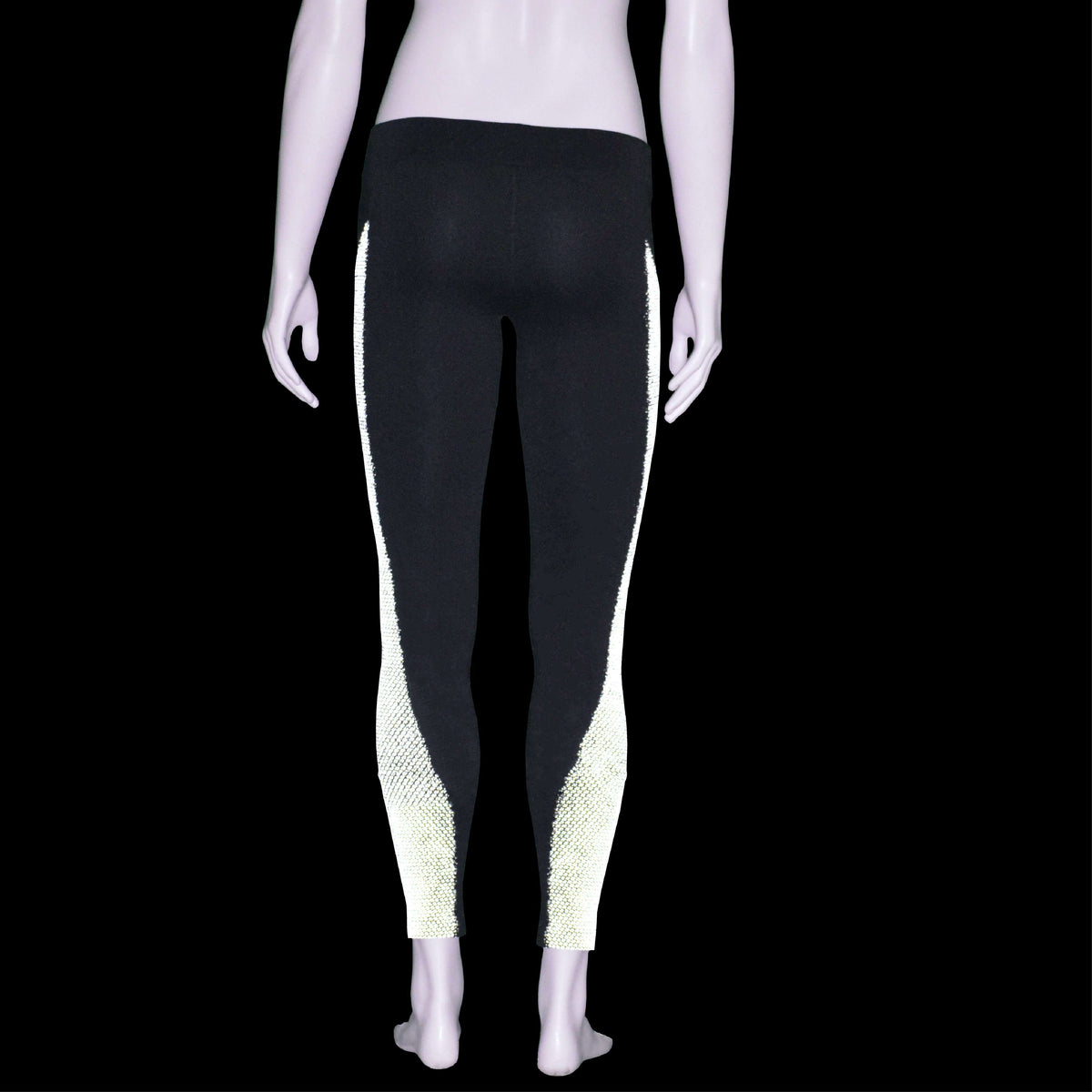 Comet Reflective Women's Running Tight in Black