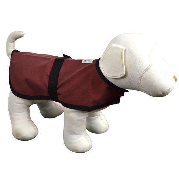 Cordura Reflective Dog Jacket in Cranberry