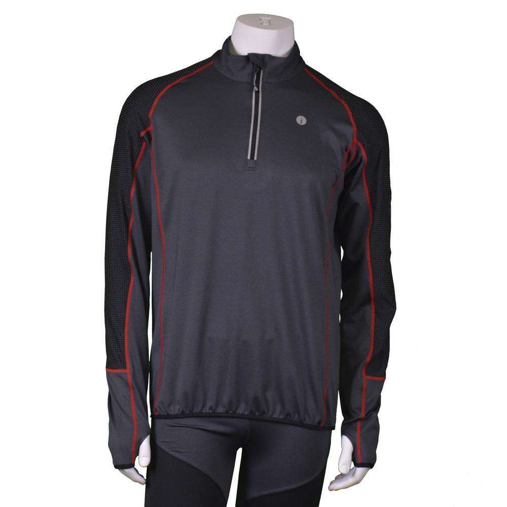 Early Riser Reflective Men's Pullover in Graphite/Black