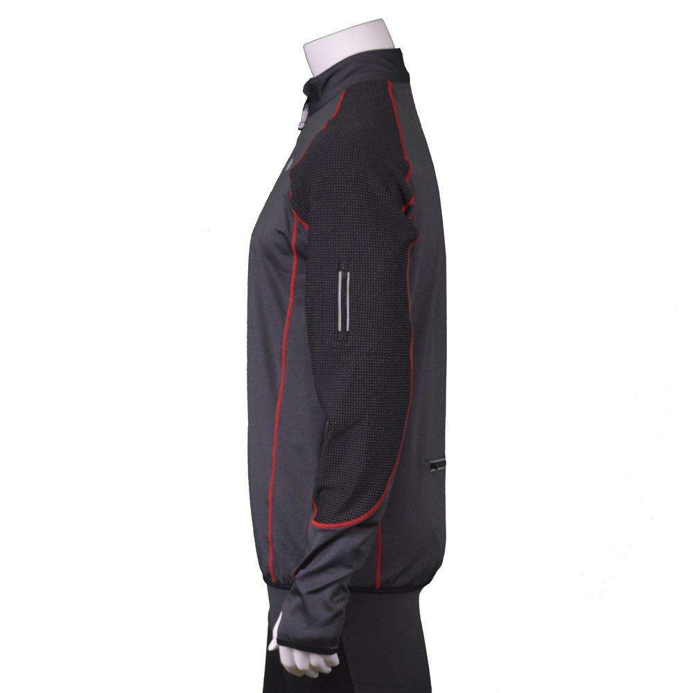 Early Riser Reflective Men's Pullover in Graphite/Black