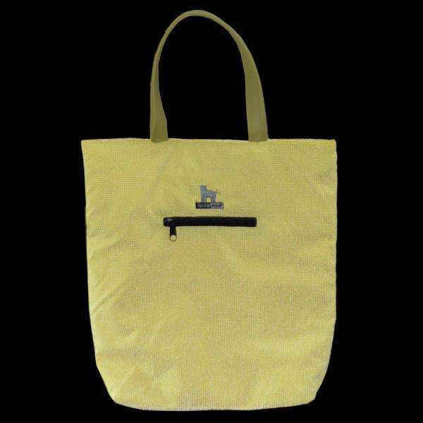 GlowDog Small Reflective Tote Bag in Yellow