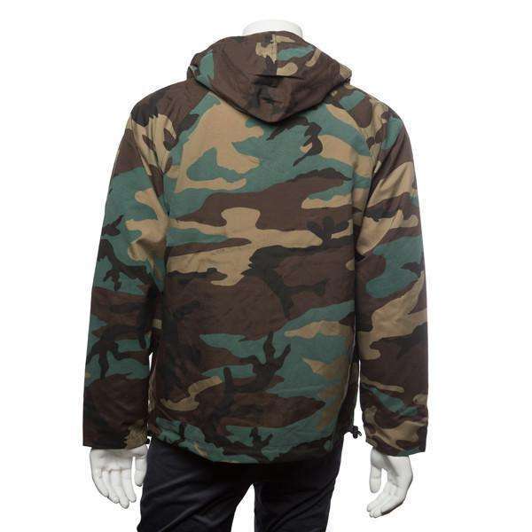 Hooded REVERSIBLE Unisex Reflective Jacket in Camouflage