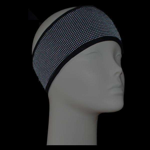 FINAL SALE: Kids Reflective PonyBand Headband in Black