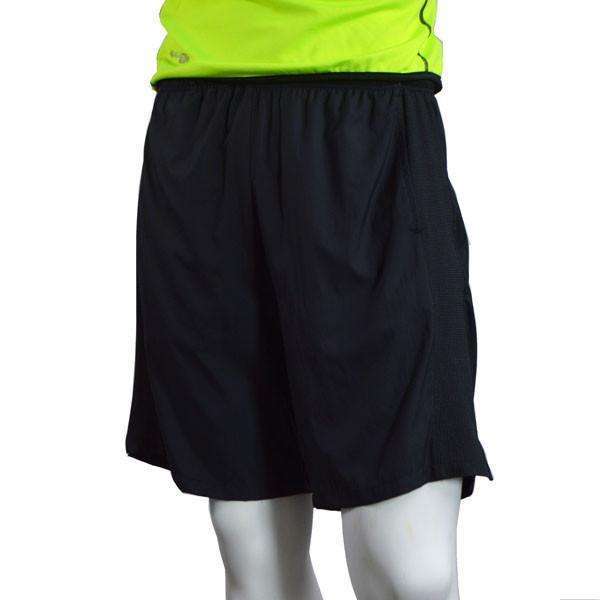 Men's Reflective Endeavor Long Running Short in Black