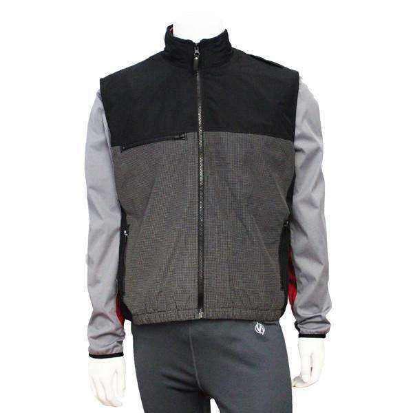 Men's Reflective Flurry Vest in Black