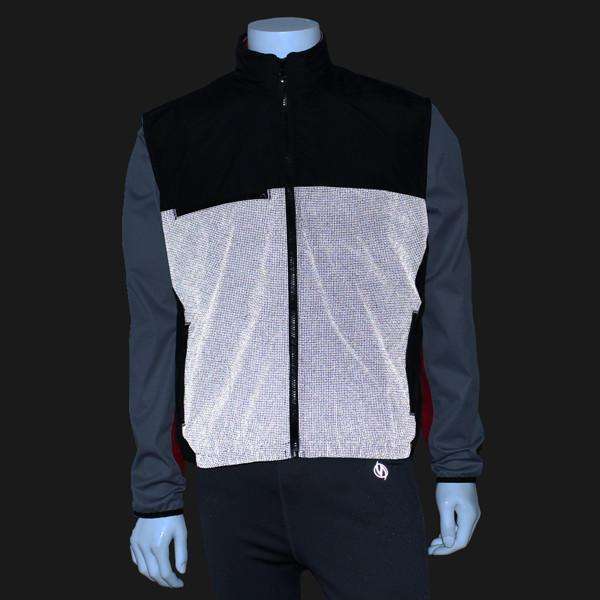 Men's Reflective Flurry Vest in Black