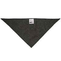 Reflective Dog Bandana in Black/Safety Net