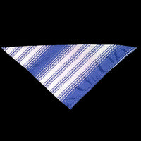 Reflective Dog Bandana in Blue Large Dot