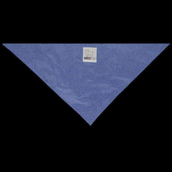 Reflective Dog Bandana in Blue Roma