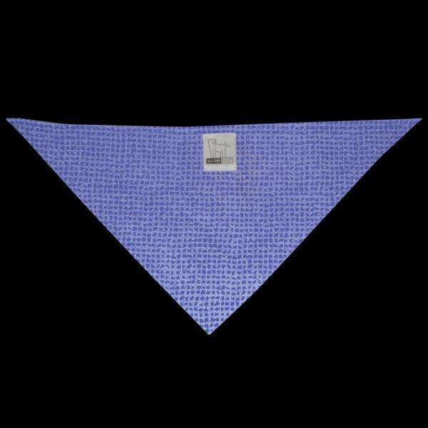 Reflective Dog Bandana in Blue Safety Net