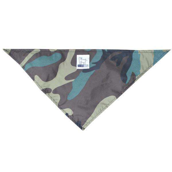 Reflective Dog Bandana in Camo