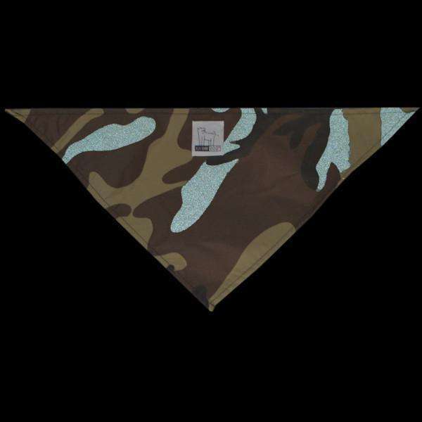 Reflective Dog Bandana in Camo