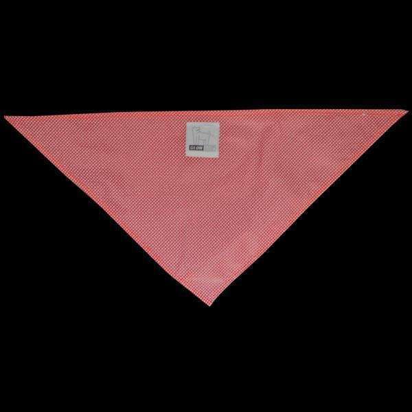 Reflective Dog Bandana in Red/Roma