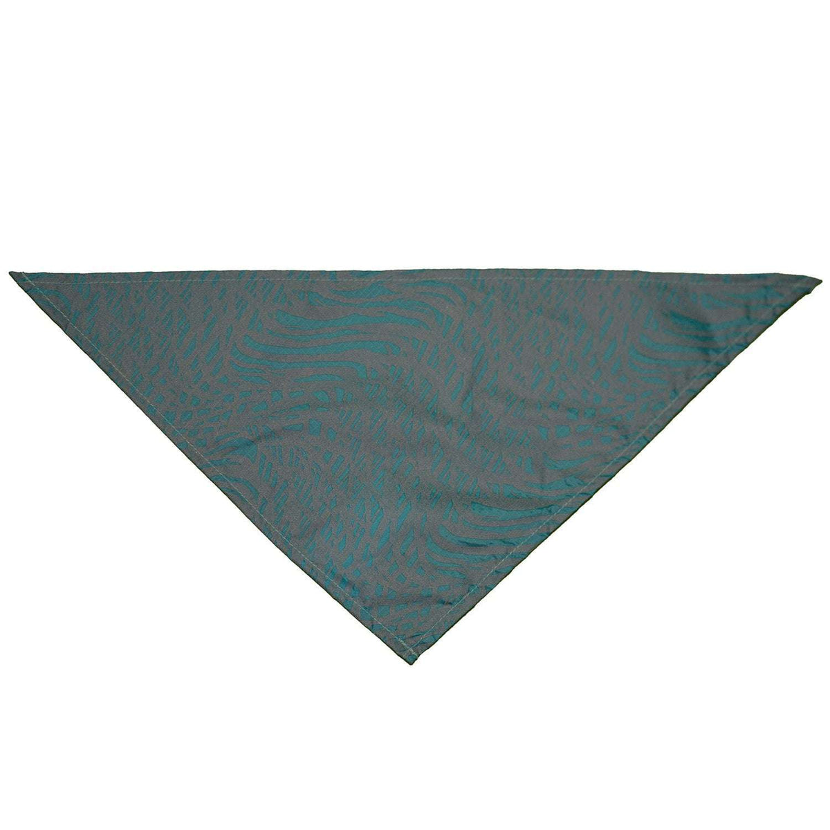 Reflective Dog Bandana in Teal / Swirl