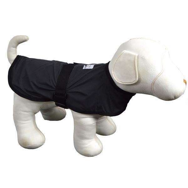 Reflective Dog Jacket in Black/Roma