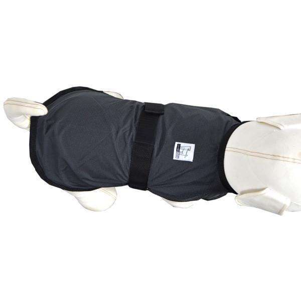 Reflective Dog Jacket in Black/Roma