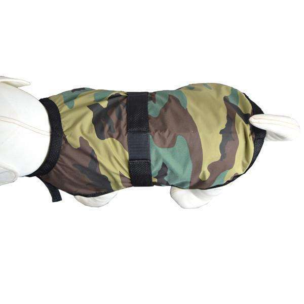 Reflective Dog Jacket in Camo