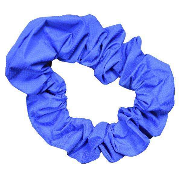 Reflective Dog Scrunchie in Blue Roma