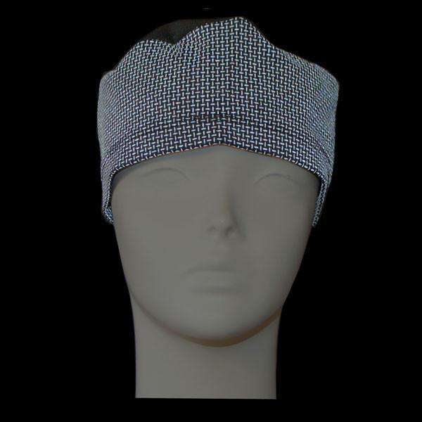 Reflective Mesh Skull Cap in Black