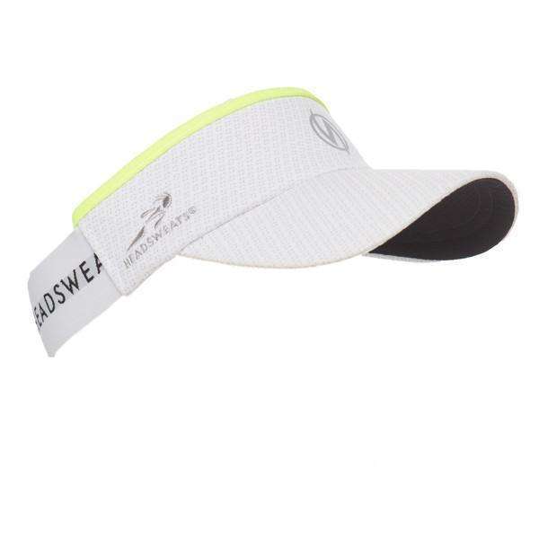 Reflective SuperVisor in White/Flo Lime
