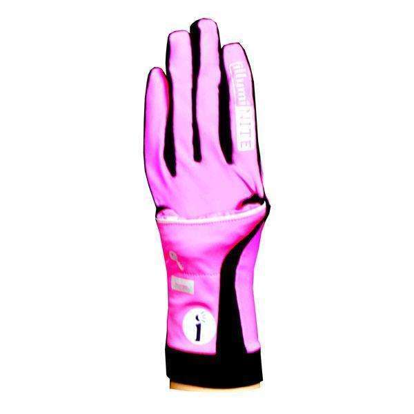 Reflective Unisex Velocity Mitten in Hot Pink