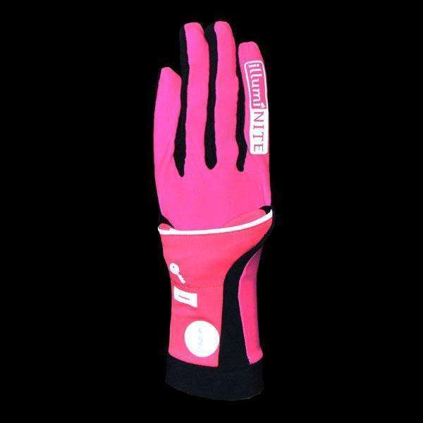 Reflective Unisex Velocity Mitten in Hot Pink