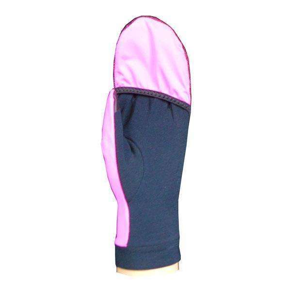 Reflective Unisex Velocity Mitten in Hot Pink