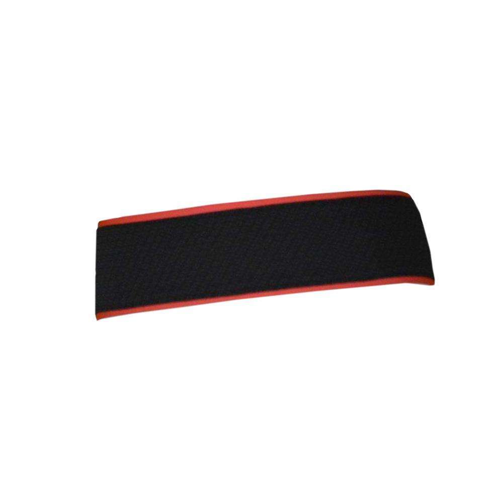 REVERSIBLE! Reflective Stretch Eclipse Headband in Coral Glo/Black
