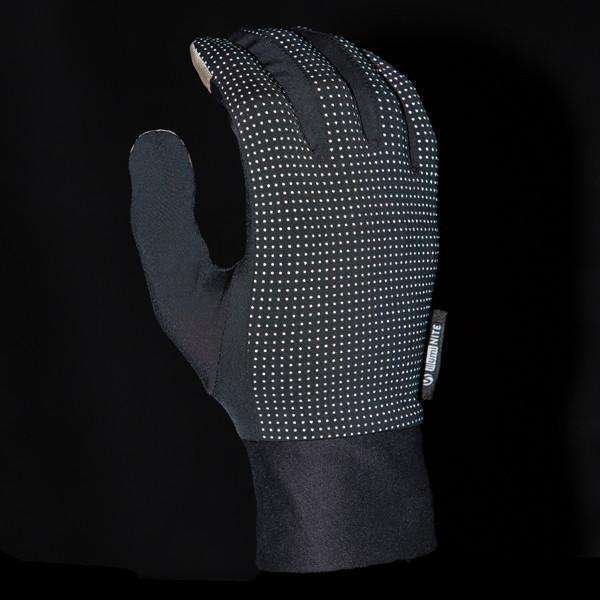 Three-in-One Reflective Mitten with Removable Glove Liner in Black
