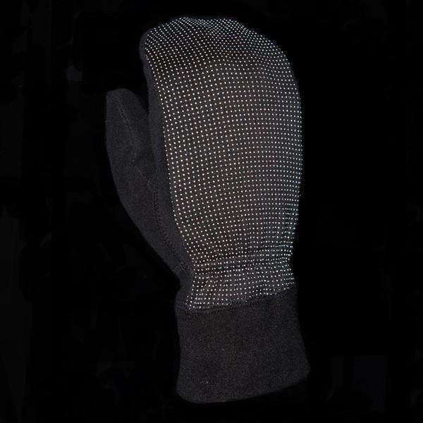 Three-in-One Mitten with Removable Mitten Liner in Black