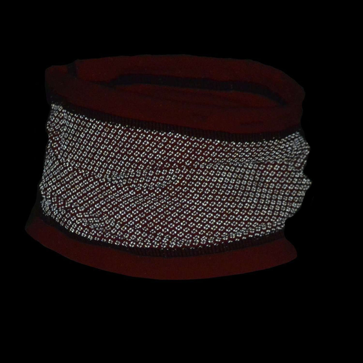 Unisex Convertible Reflective Cinch Scruff for Head and Neck in Two Colors