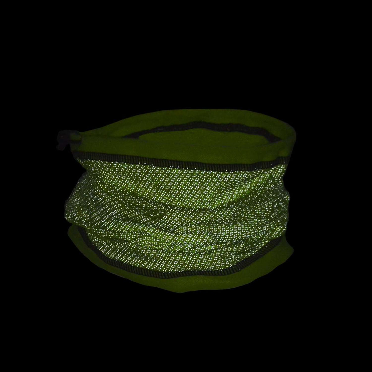 Unisex Convertible Reflective Cinch Scruff for Head and Neck in Two Colors
