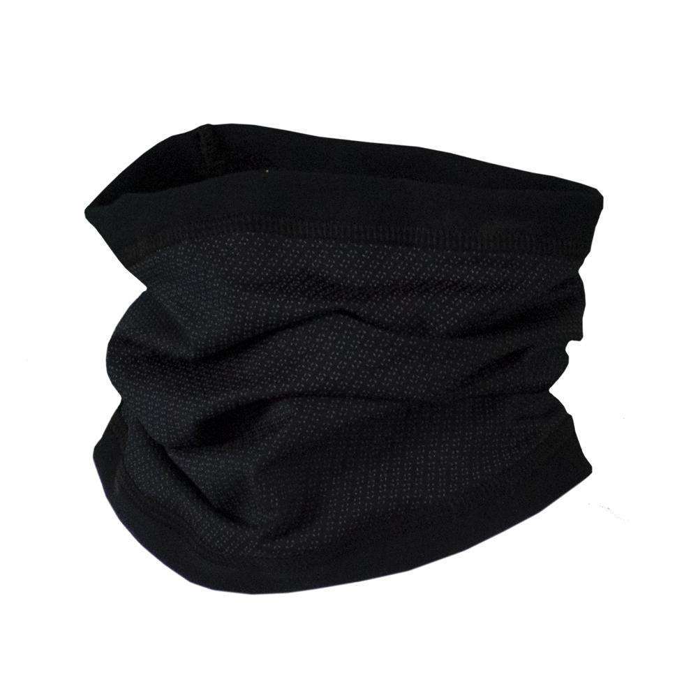 Unisex Reflective Neck Scruff in Black