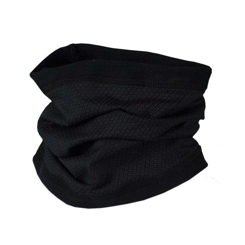 Unisex Reflective Neck Scruff in Black