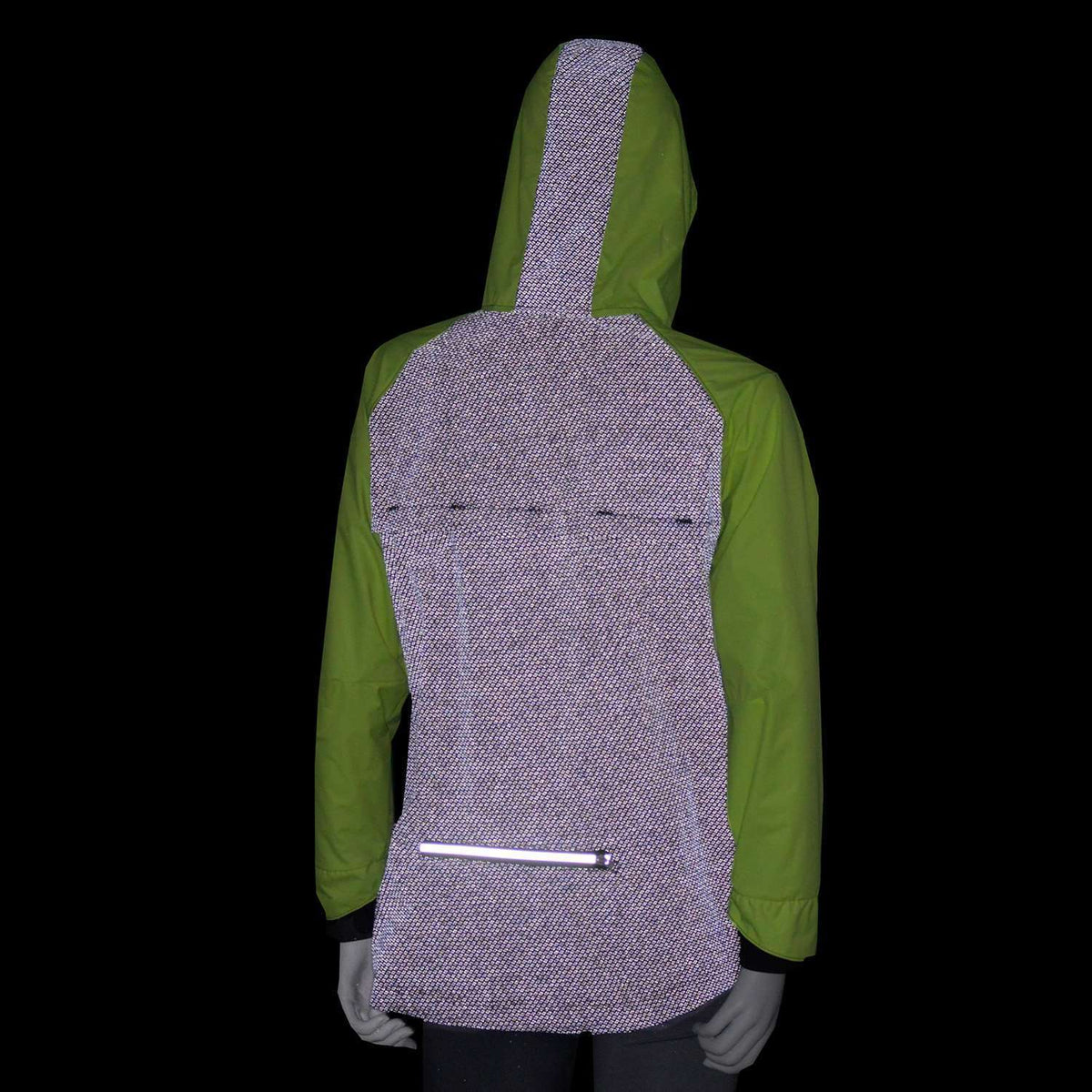 FINAL SALE: Waterproof Reflective Women's Colorado Jacket in Flo Lime/Graphite