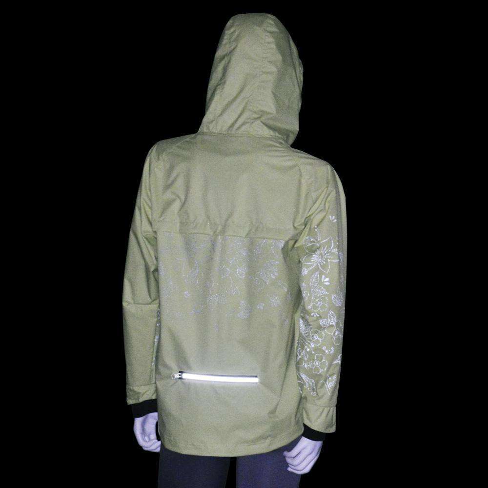 Waterproof Reflective Women's Colorado Jacket in Honeydew Floral