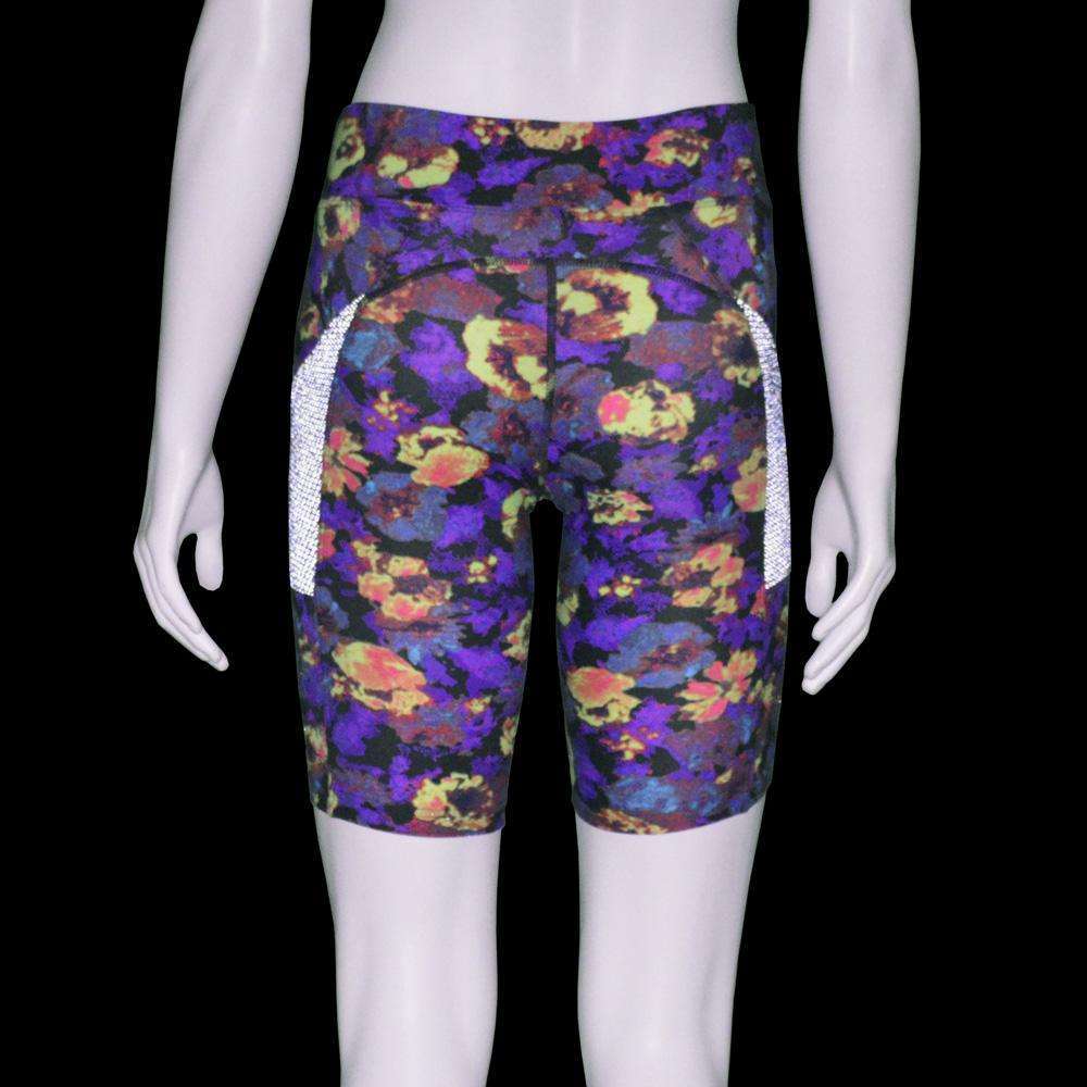Women's Jammer Mid-length Reflective Running Short in Magma