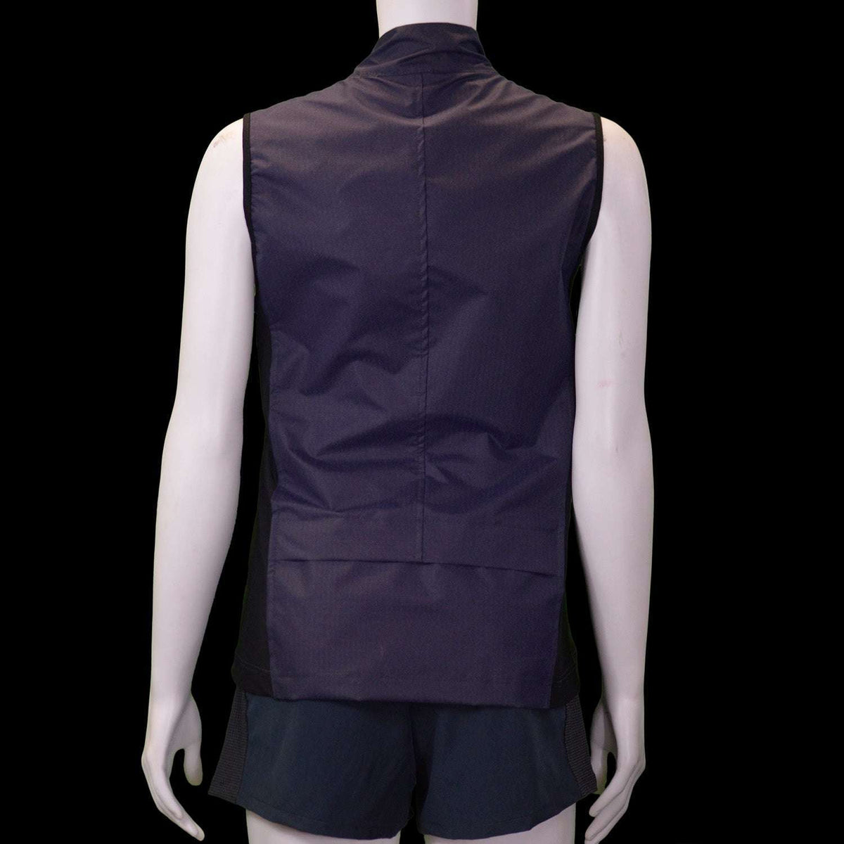 Women's Newport Packable Reflective Vest in Dark Purple Shimmer