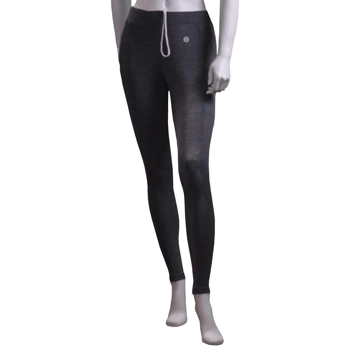 Women's Reflective Trailblazer High Rise Tight in Heather Gray