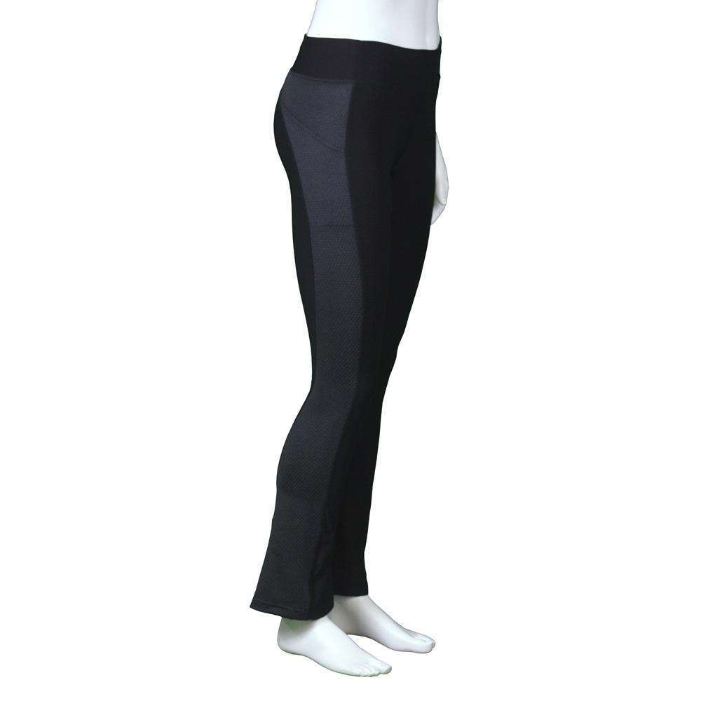 Women's Reflex Powerstretch Reflective Pant in Black