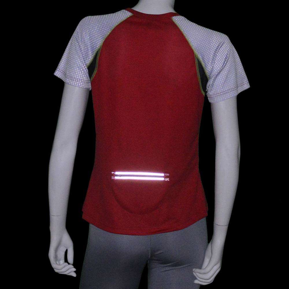 Women's Short Sleeve Savannah Shirt in Red/Gray