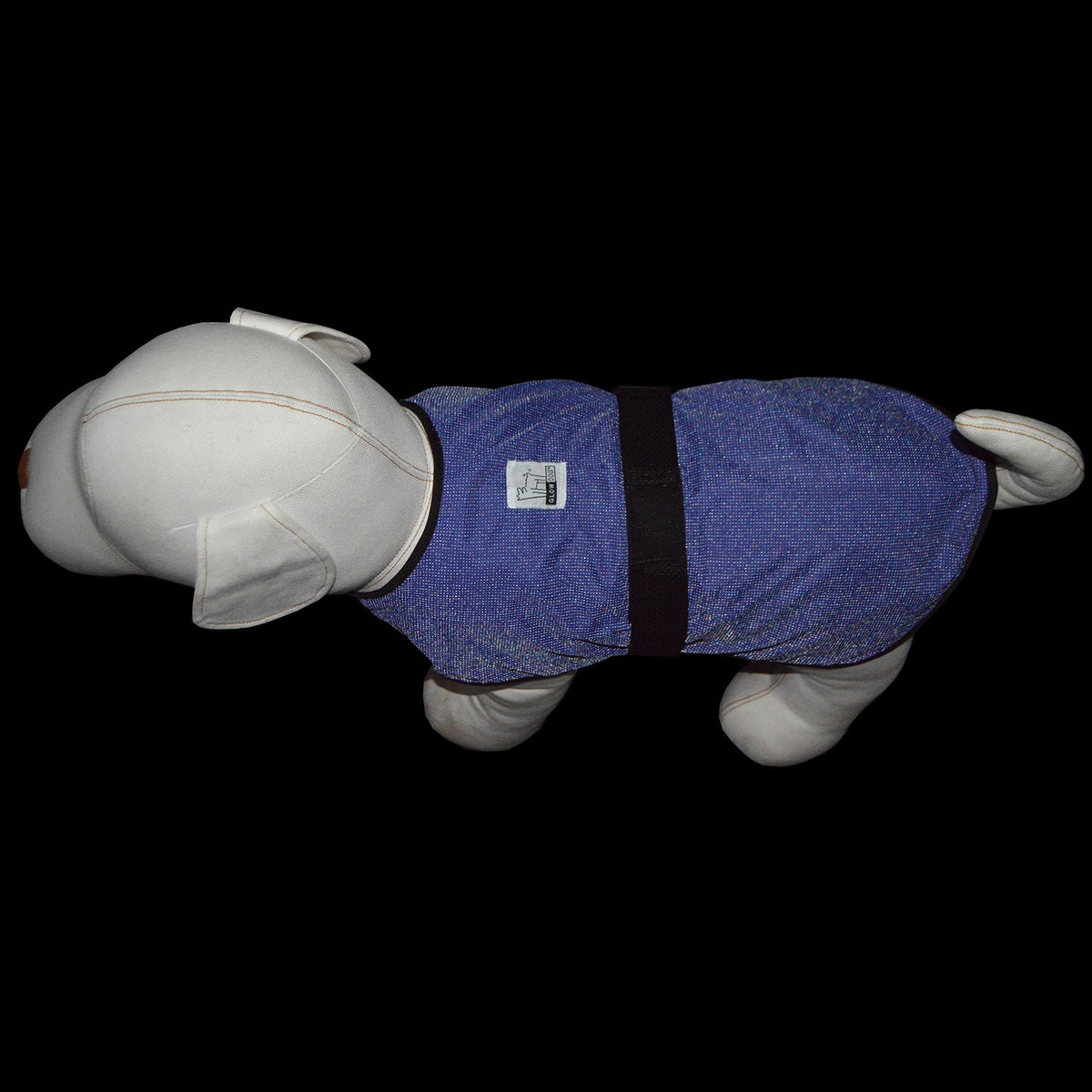 Reflective Dog Jacket in Blue/Roma