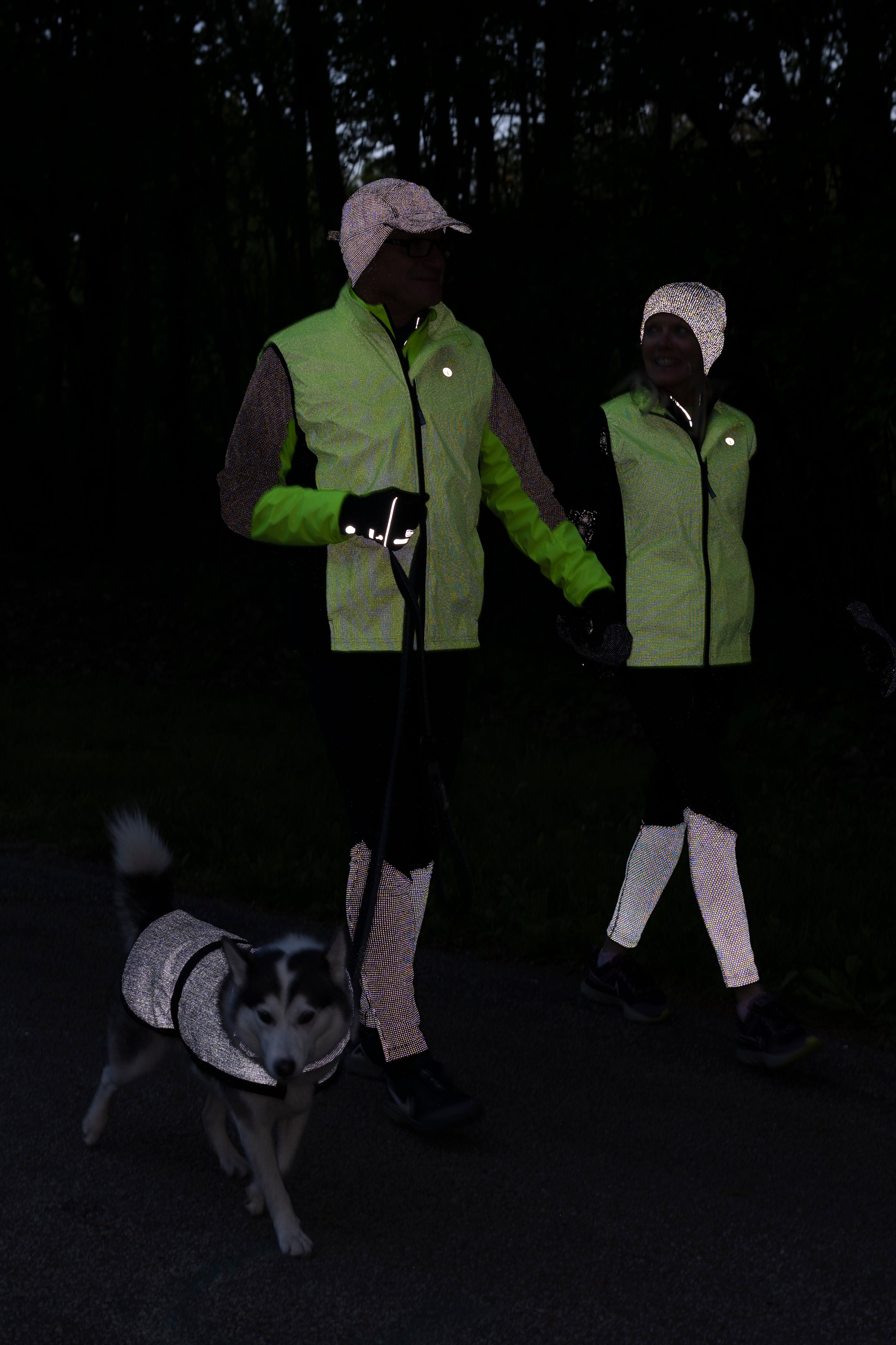 Reflective sales walking gear