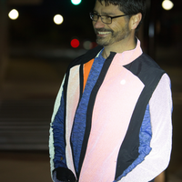 FINAL SALE: Men's Reflective Chicago Vest in Flo Lime / Black