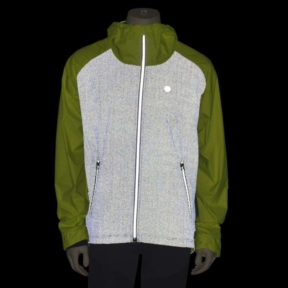 Colorado Waterproof Reflective Men's Jacket in Graphite/Flo Lime