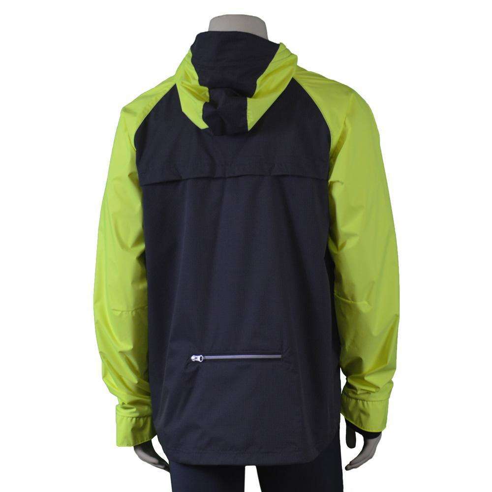 Colorado Waterproof Reflective Men's Jacket in Graphite/Flo Lime